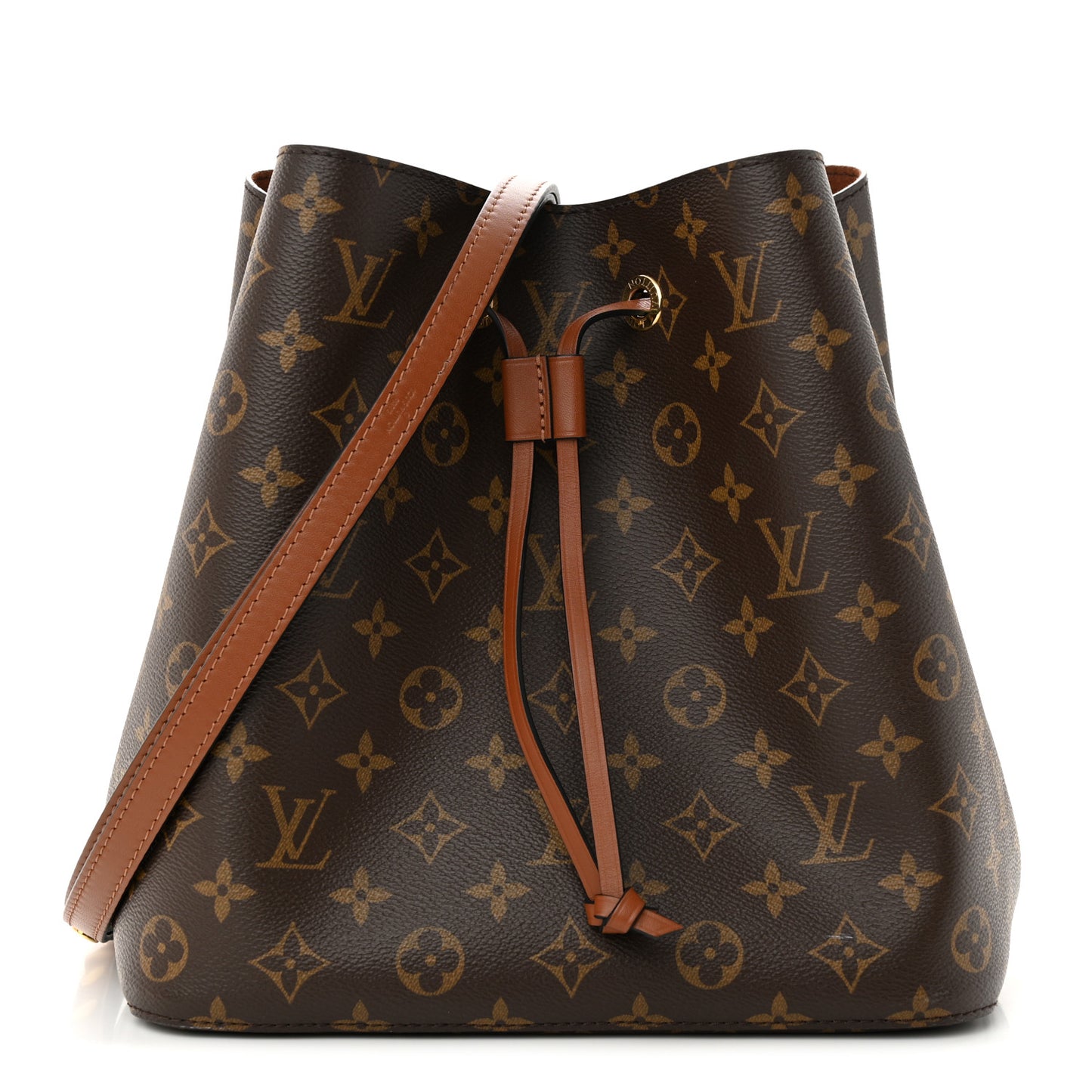 LOUIS VUITTON Monogram Neonoe MM Caramel