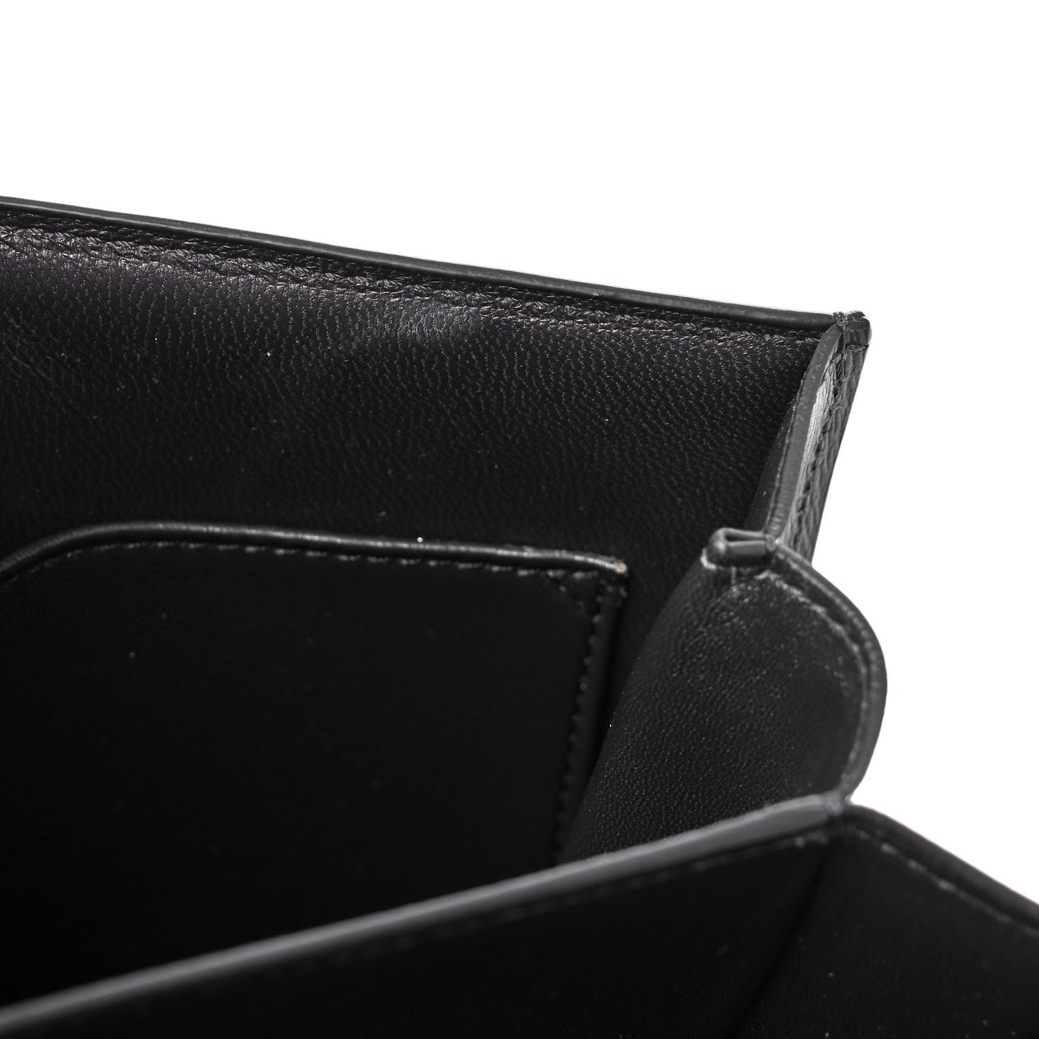 Celine Liege Calfskin Medium Classic Box Flap Bag Black 11 of 12
