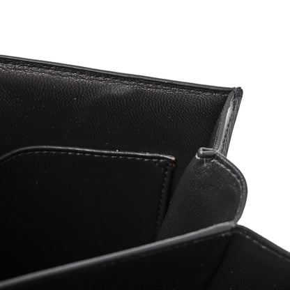 Celine Liege Calfskin Medium Classic Box Flap Bag Black 11 of 12