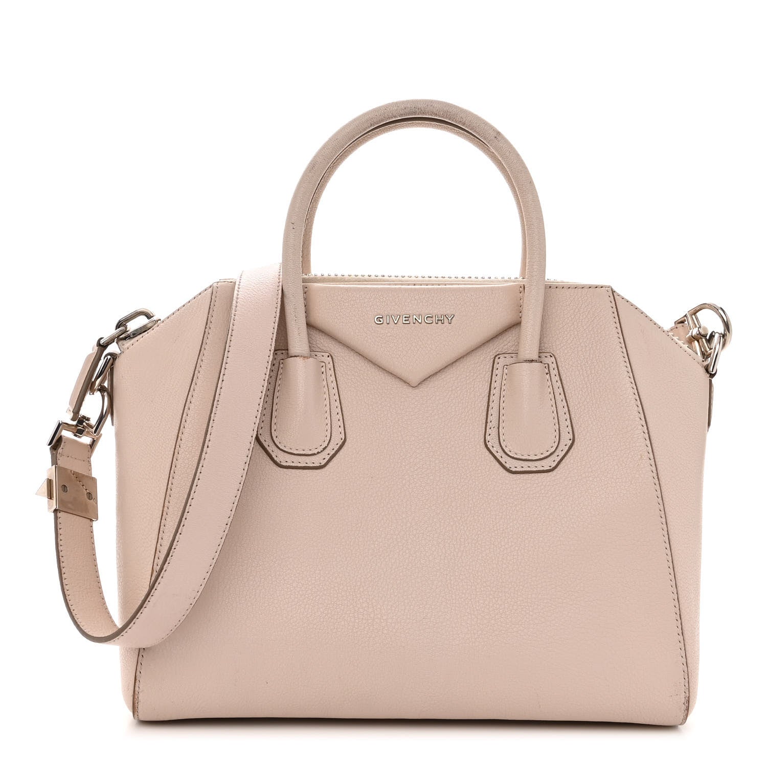 Givenchy Sugar Goatskin Small Antigona Nude Pink 1 of 17