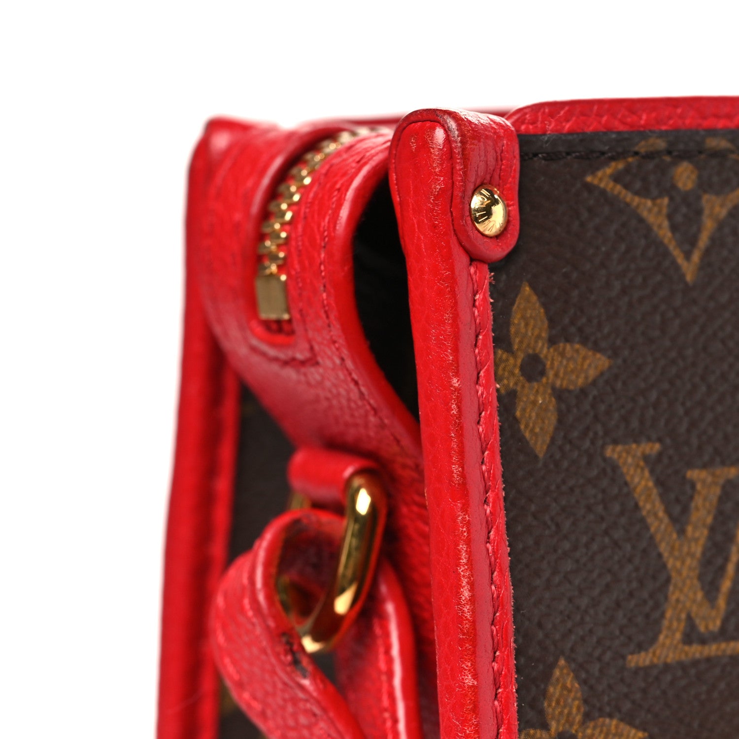Louis Vuitton Monogram Popincourt PM Red 11 of 12