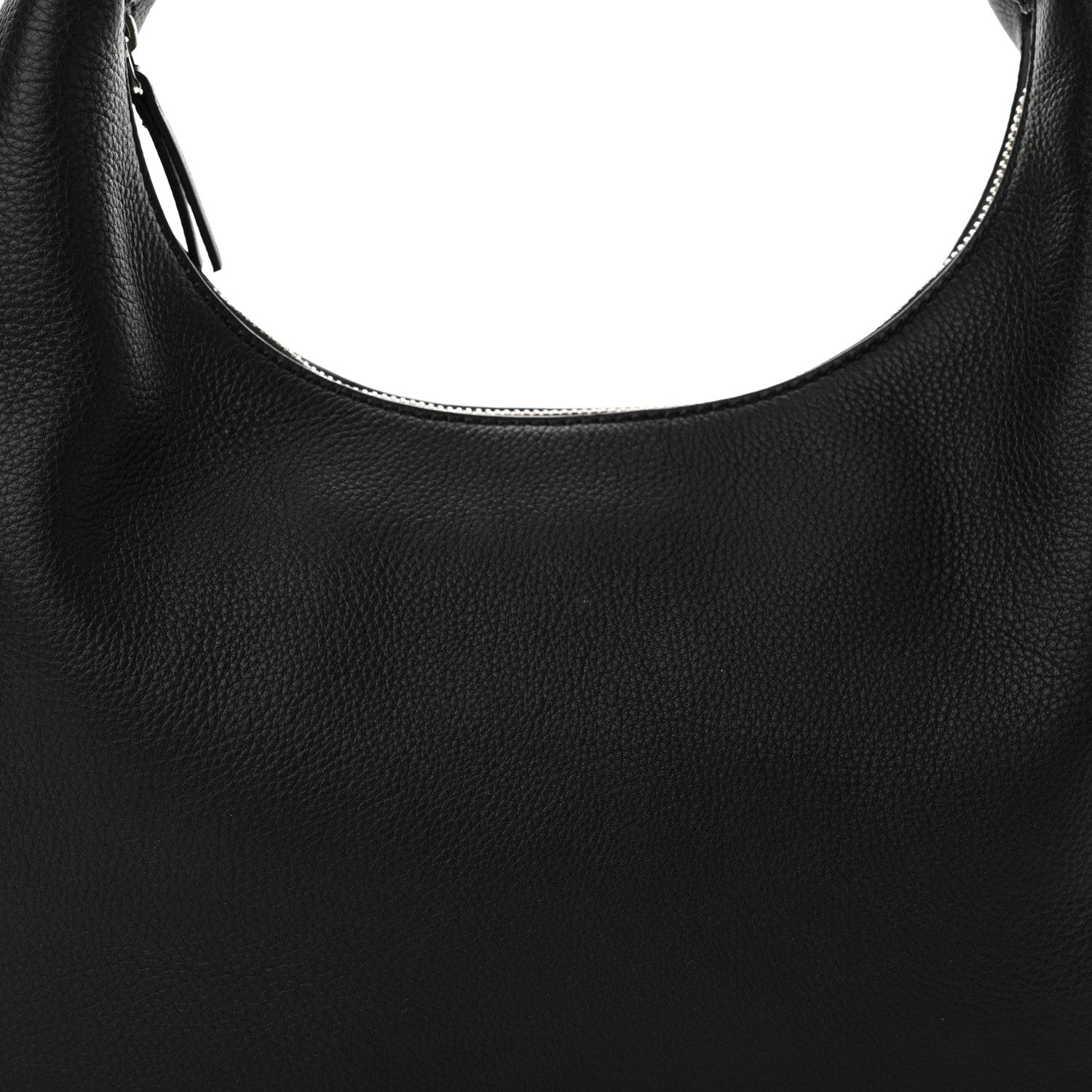 The Row Grained Calfskin Small Everyday Shoulder Bag Black 7 of 10