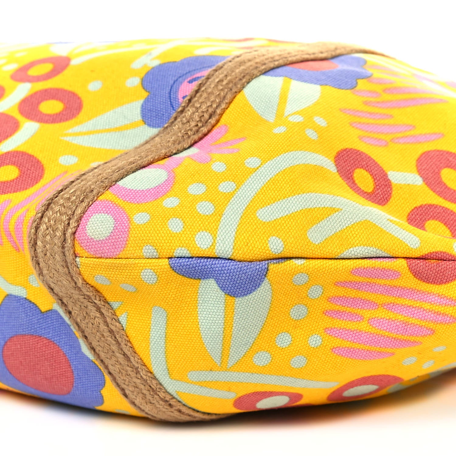 Chanel Canvas Printed Tote Multicolor 9 of 10