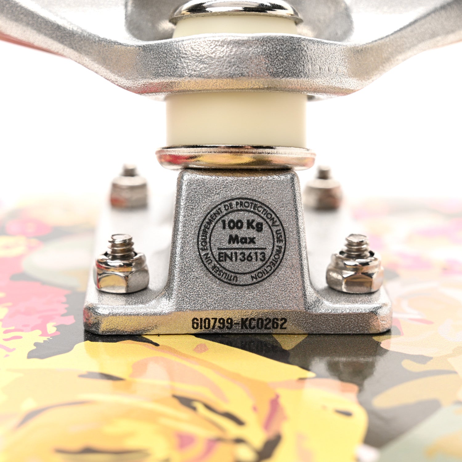 Louis Vuitton Monogram Flower Maple Wood Skateboard Pink 6 of 7