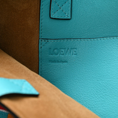Loewe Knit Jacquard Vertical Logo Tote Multicolor 6 of 12