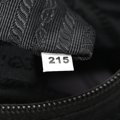Prada Tessuto Nylon Saffiano Medium Backpack Black 7 of 10