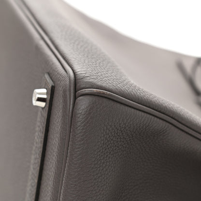 Hermes Togo Birkin 40 Etain 17 of 18