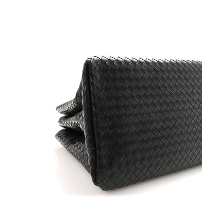Bottega Veneta Nappa Intrecciato Large Roma Tote Black 7 of 8
