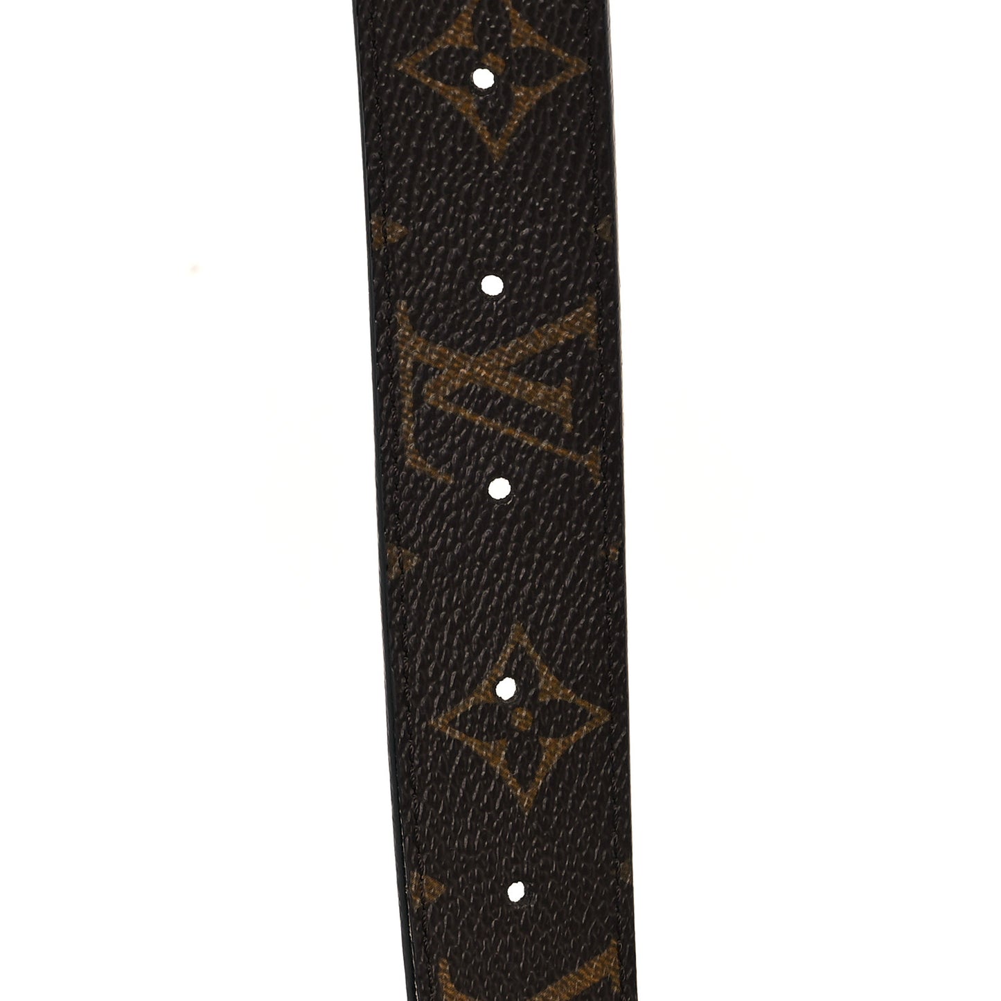 Calfskin Monogram 30mm LV Initiales Reversible Belt 80 32 Black
