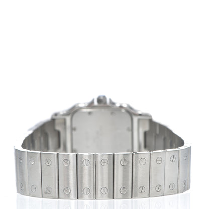 Cartier Stainless Steel 29mm Santos De Galbee Quartz Watch 4 of 10