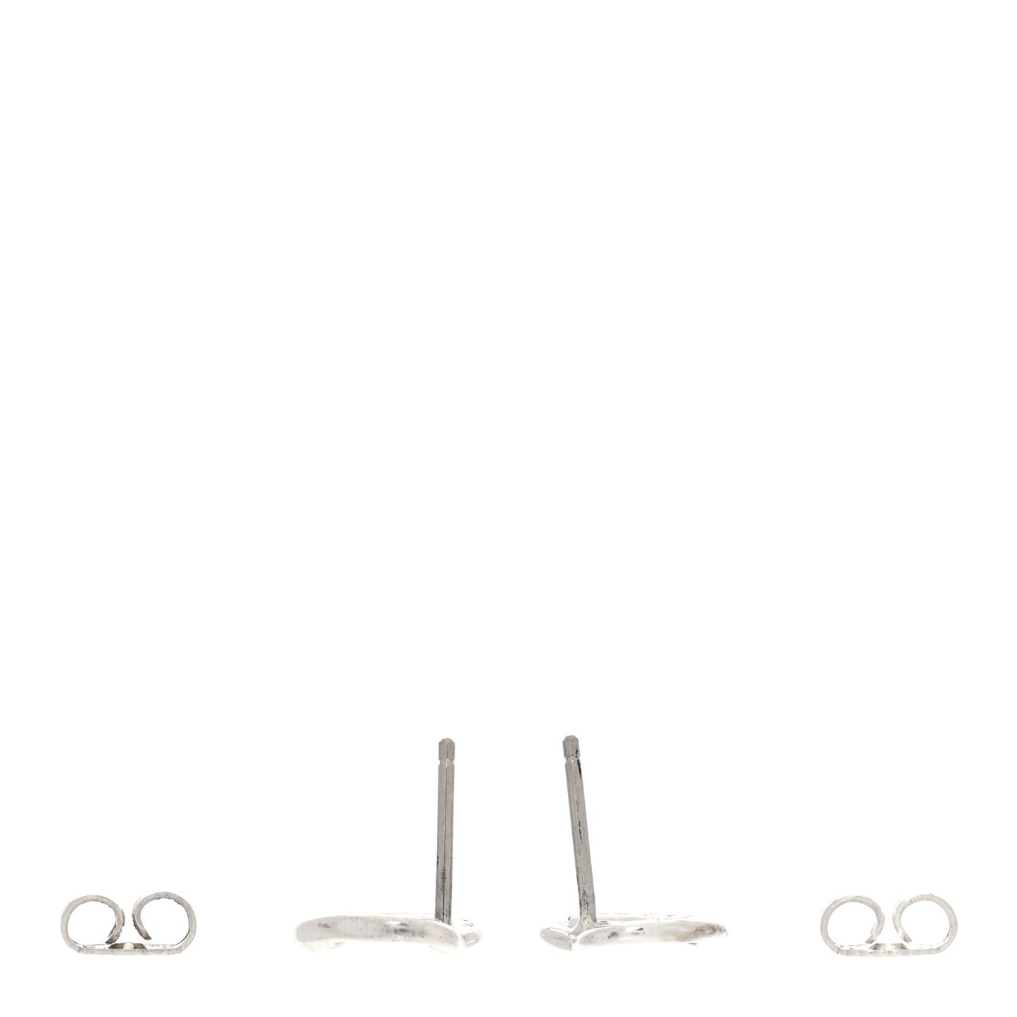 Sterling Silver Elsa Peretti 11mm Open Heart Earrings