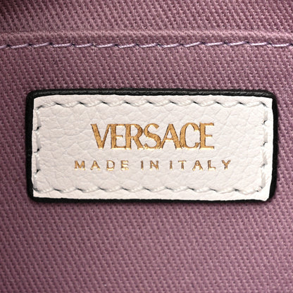 Versace Calfskin La Medusa Small Hobo Crossbody Optical White 6 of 12