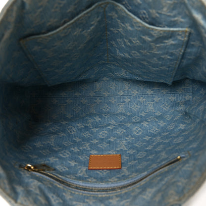 Louis Vuitton Monogram Washed Denim Let Go PM Sky Blue 5 of 10