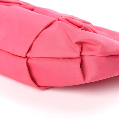 Prada Tessuto Nylon Bow Wristlet Begonia 10 of 10