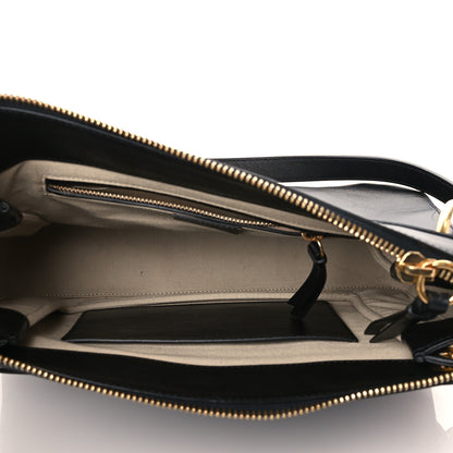 Chloe Calfskin Suede Medium Roy Bag Black 5 of 9