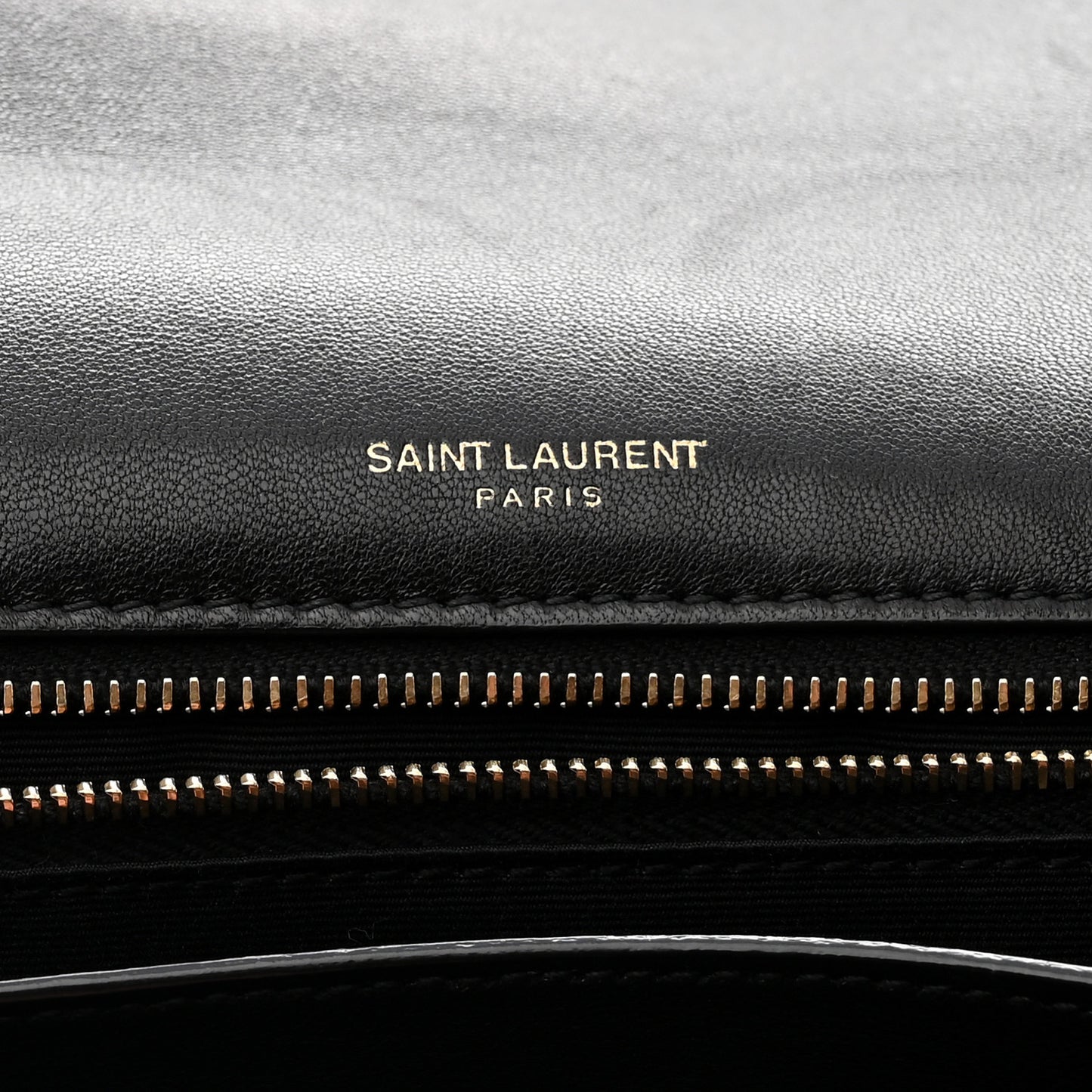 Lambskin Matelasse Monogram Medium Niki Chain Satchel Black