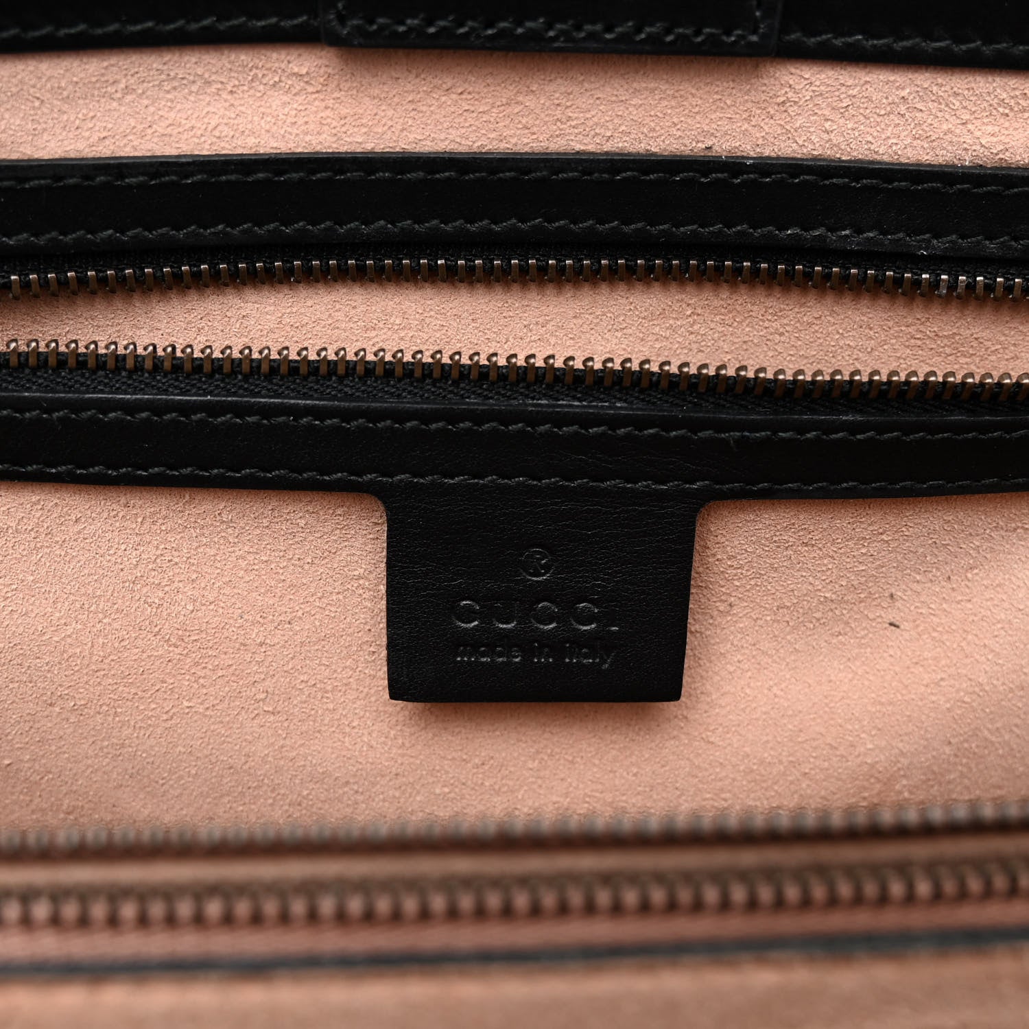 Gucci Calfskin Matelasse Medium GG Marmont Tote Black 6 of 11