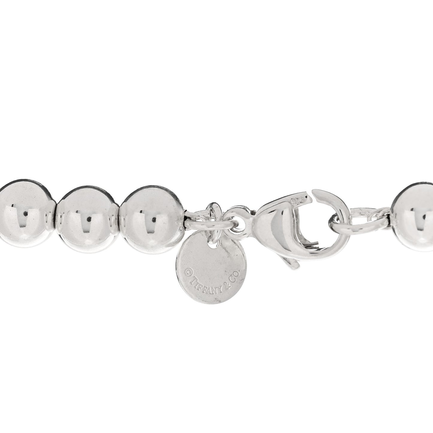 Sterling Silver HardWear Graduated Ball Necklace