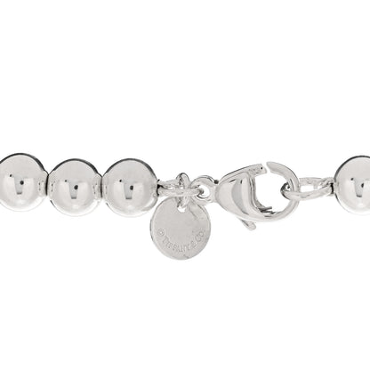Tiffany Sterling Silver HardWear Graduated Ball Necklace 4 of 5