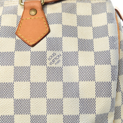 Louis Vuitton Damier Azur Speedy 30 24 of 29