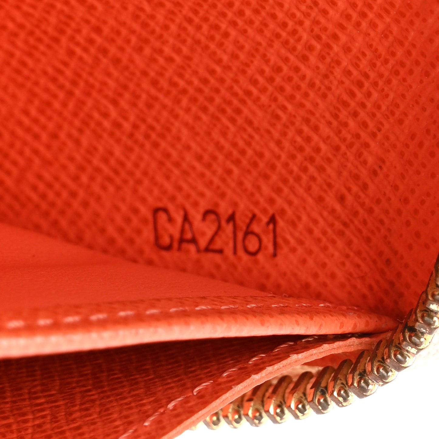 Monogram Multicolor Zippy Wallet White Orange