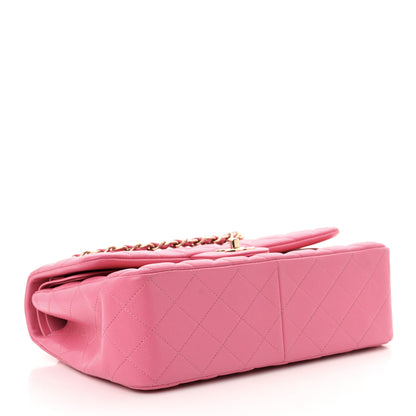 Chanel Caviar Quilted Jumbo Double Flap Pink 4 of 12