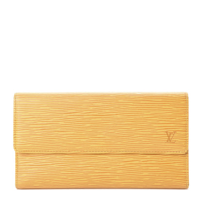 Louis Vuitton Epi Porte Tresor International Wallet Tassil 1 of 6