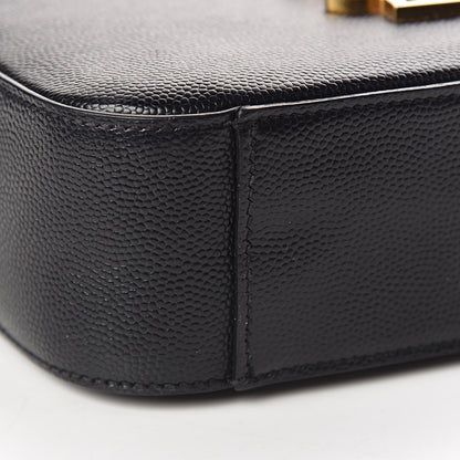 Saint Laurent Grain De Poudre Small Classic Monogram Camera Bag Black 7 of 10