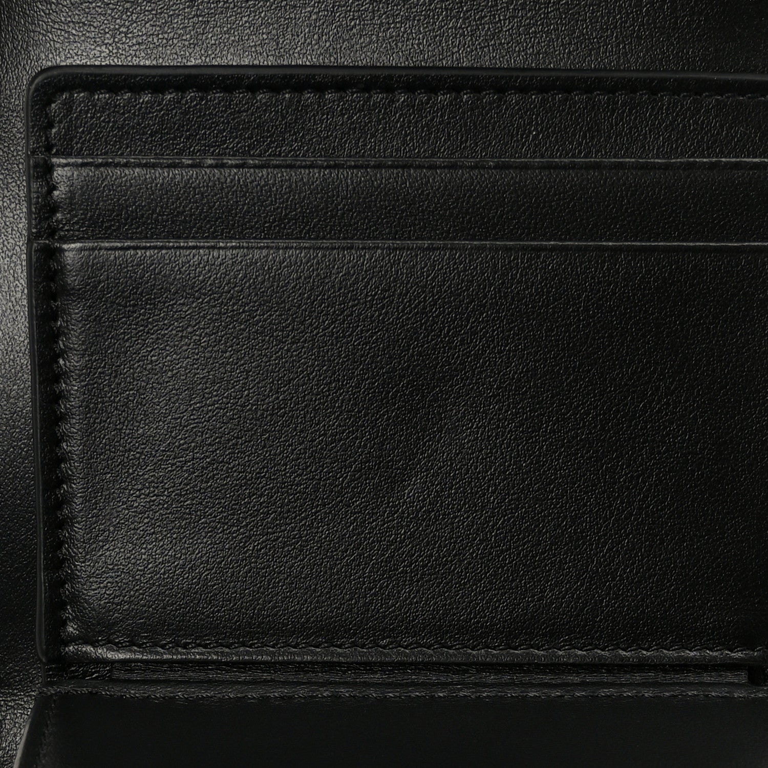 Celine Shiny Smooth Lambskin Small Triomphe Wallet Black 8 of 10