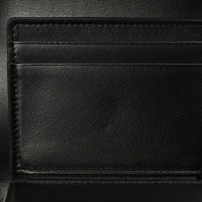 Celine Shiny Smooth Lambskin Small Triomphe Wallet Black 8 of 10