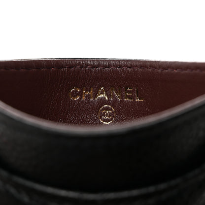 Chanel Caviar Quilted Card Holder Black 6 of 9