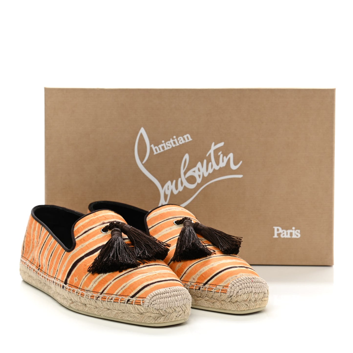 Canvas Mens Nanou Tassel Espadrilles 41 Yellow