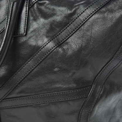 Saint Laurent Calfskin Sac Hamptons Weekender Bag Black 24 of 24