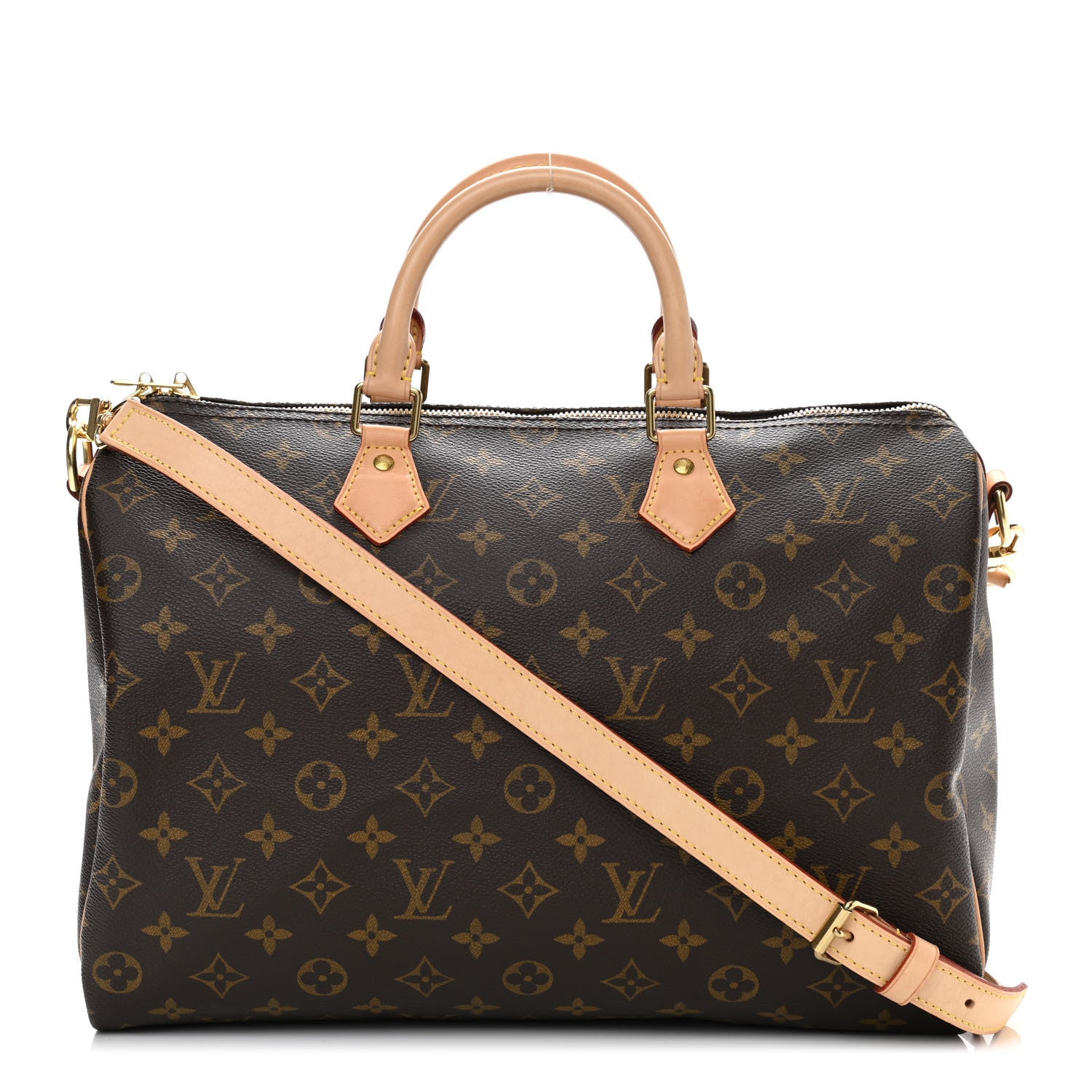 Louis Vuitton Monogram Speedy Bandouliere 35 1 of 10