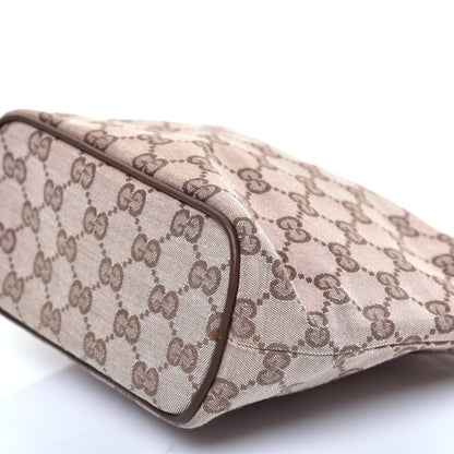 Gucci Monogram GG Pochette Shoulder Bag Brown 7 of 9