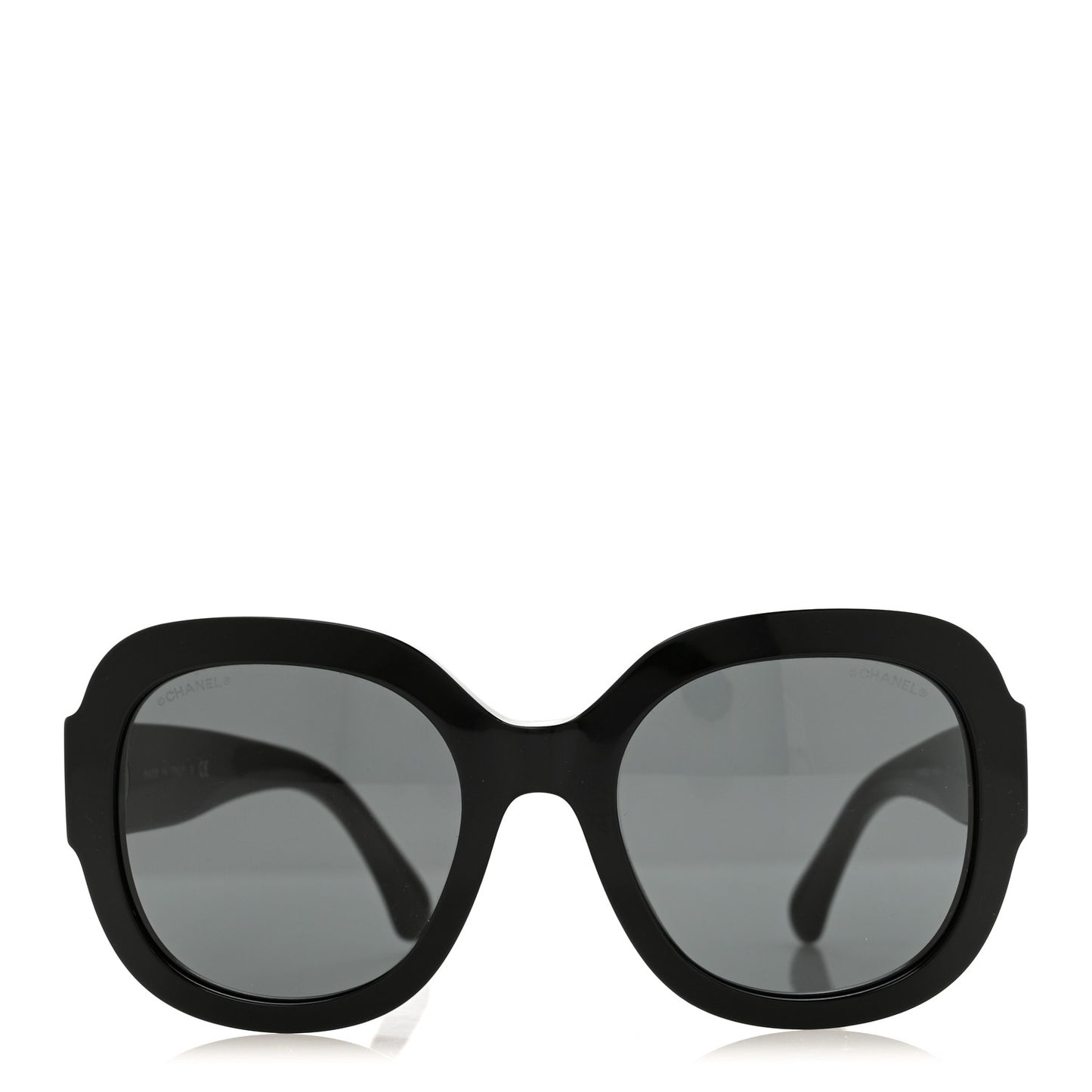 Acetate Pantos Sunglasses 5433-A Black