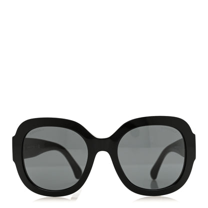 Chanel Acetate Pantos Sunglasses 5433-A Black 2 of 8