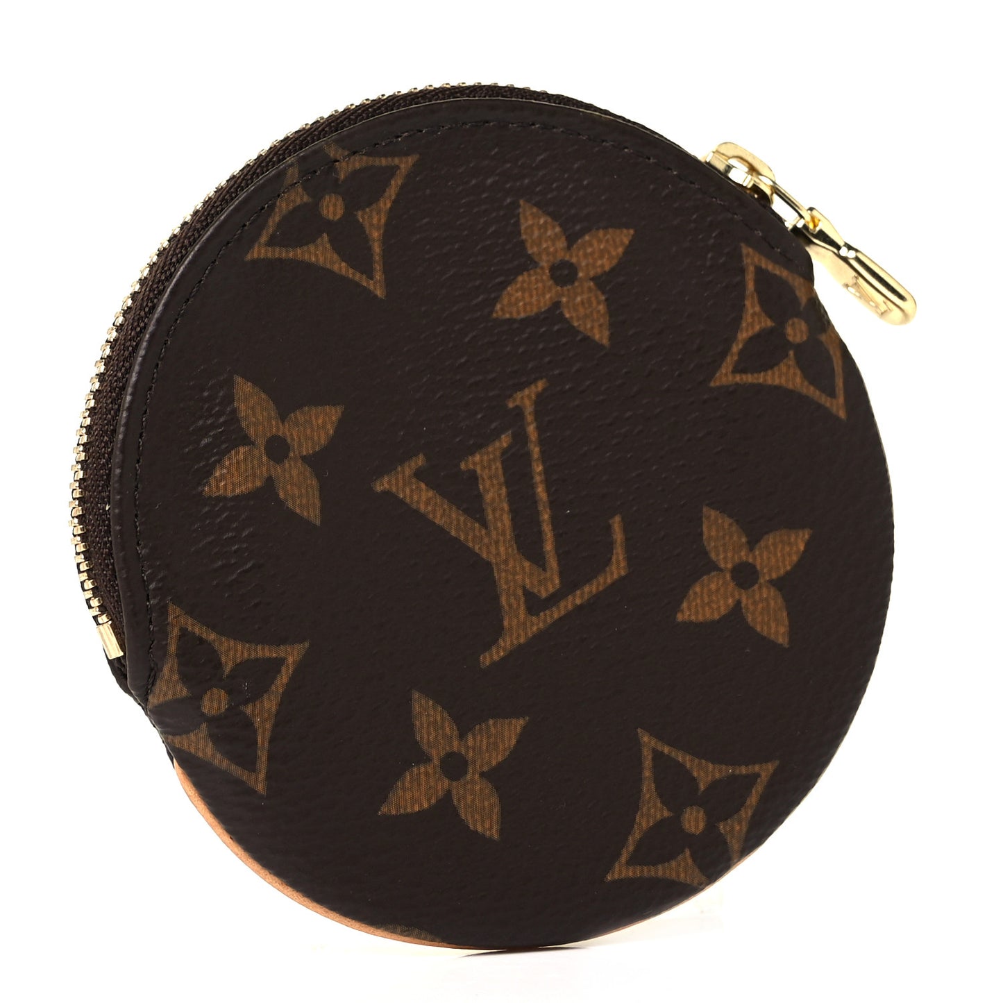 Monogram Round Coin Purse