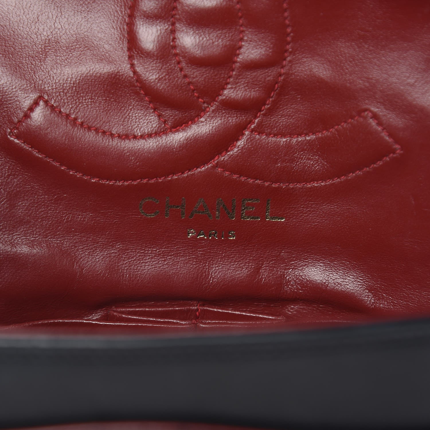 Chanel Lambskin Quilted Medium Double Flap Black 6 of 20