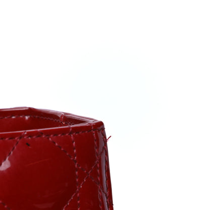 Christian Dior Patent Cannage Large Lady Dior Red 5 of 8