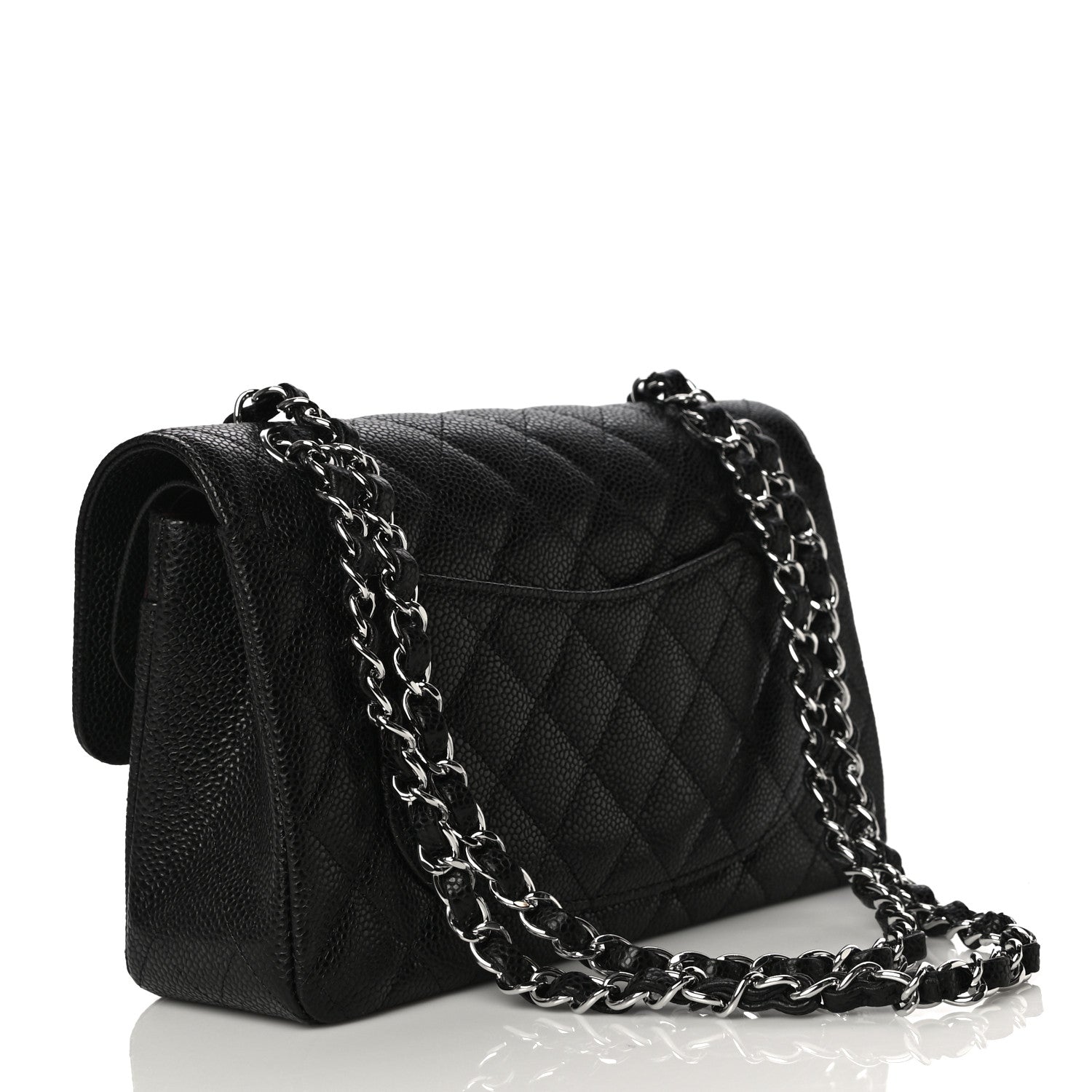 Chanel Caviar Quilted Small Double Flap Black 2 of 10