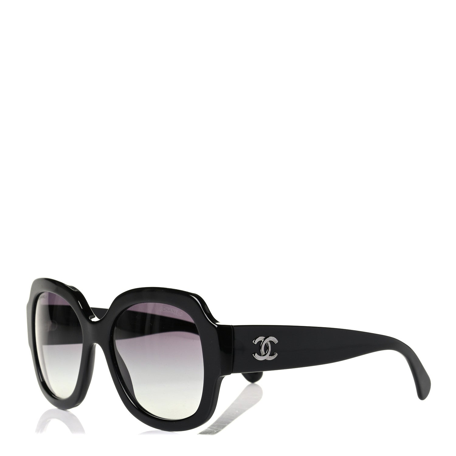 Chanel Acetate CC Sunglasses 5373 Black 1 of 5