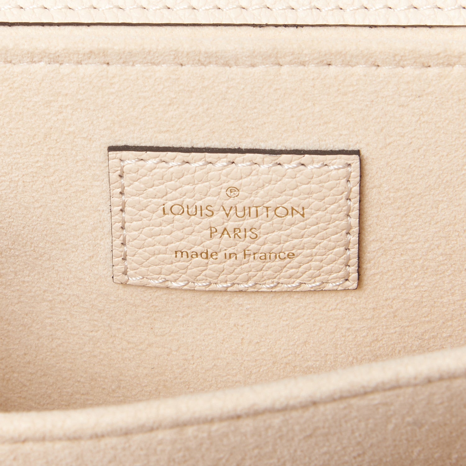 Louis Vuitton Empreinte Monogram Giant Pochette Metis Creme Bois De Rose 8 of 8