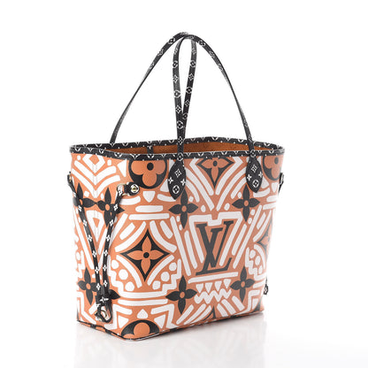 Louis Vuitton Monogram Giant Crafty Neverfull MM Creme Caramel 2 of 7