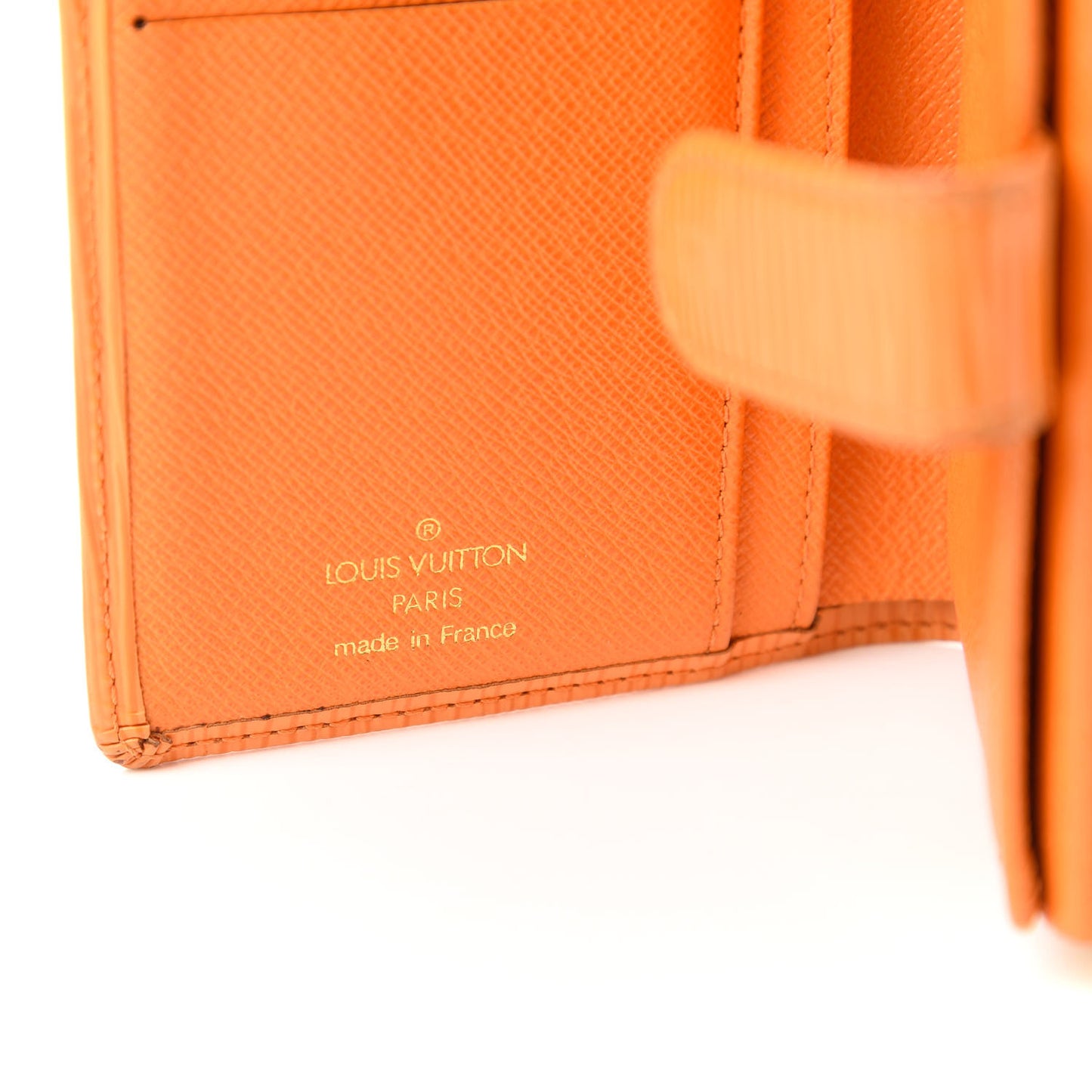 Epi French Purse Wallet Mandarin