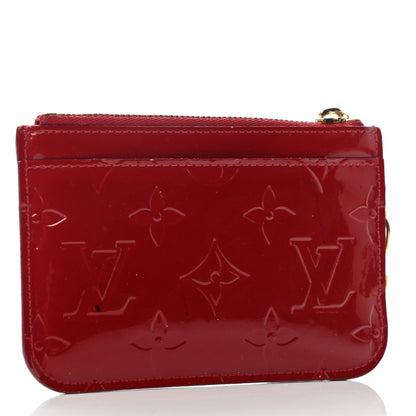 Louis Vuitton Vernis Key Pouch Pomme D'Amour 2 of 8