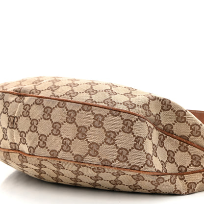 Gucci Monogram Bamboo Ring Hobo Brown 10 of 14