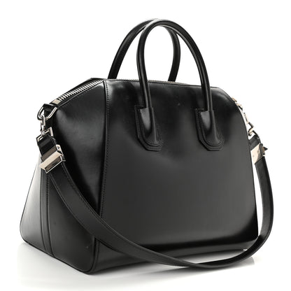 Givenchy Shiny Lord Calfskin Medium Antigona Black 3 of 10
