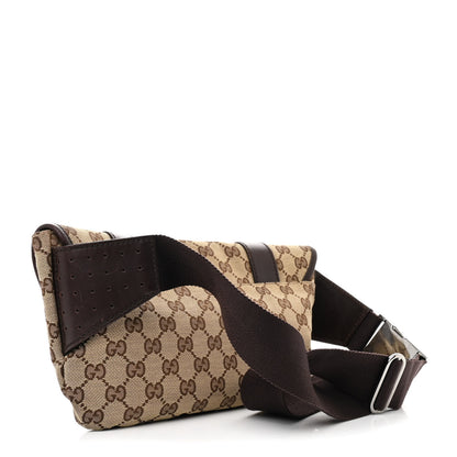 Gucci Monogram Waist Belt Bag Dark Brown 3 of 12