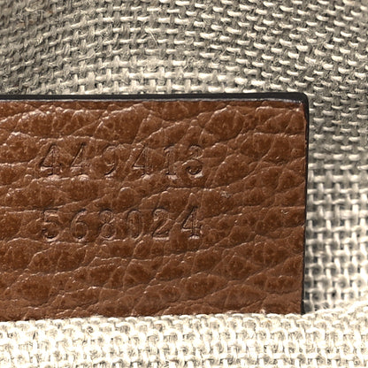 Gucci Monogram Mini Bree Messenger Bag Beige Tabacco 7 of 10